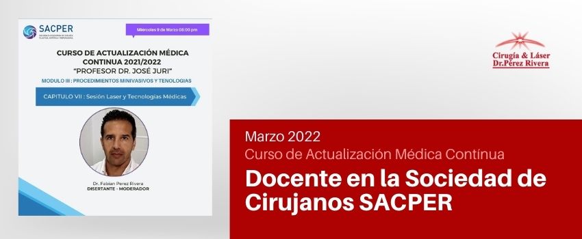 Curso de Actualización Médica Contínua SACPER